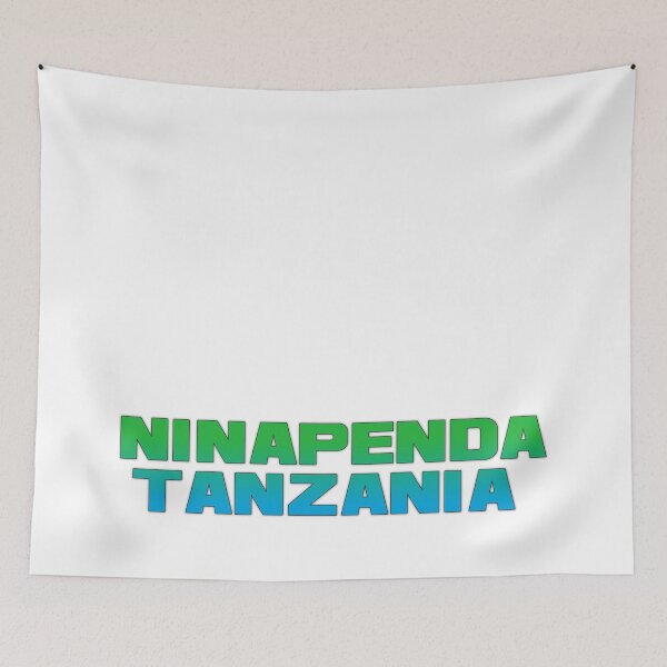 Item preview, Ninapenda Tanzania, I love Tanzania in Swahili, Kiswahili designed and sold by DGFletcher.