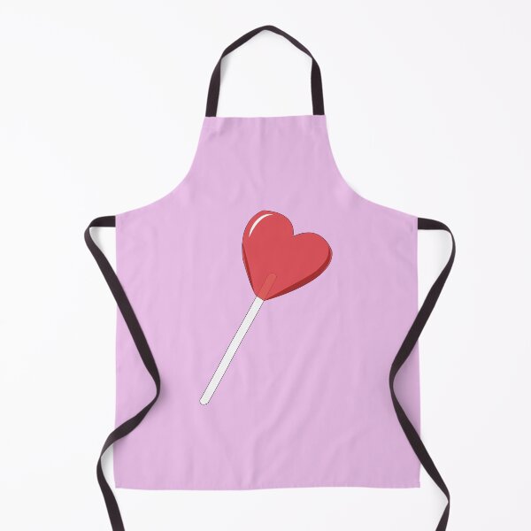 Item preview, Cute red heart lollipop  designed and sold by ShadowstarArt.