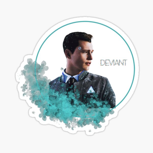 Connor deviant circle Sticker
