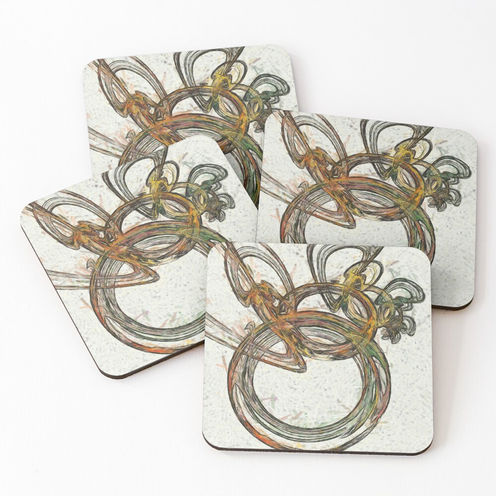 Item preview, Coasters (Set of 4) designed and sold by valhil.