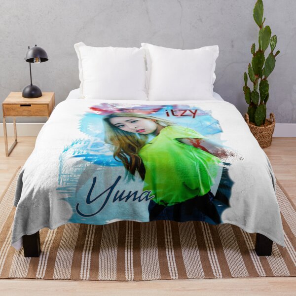Item preview, Yuna iTZY - Kpop Aqua Blue Art Vibe designed and sold by musmus76.