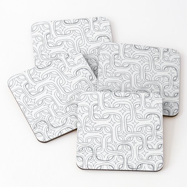Item preview, Soft interlocking square study-DLH designed and sold by LabyrinthsbyDLH.