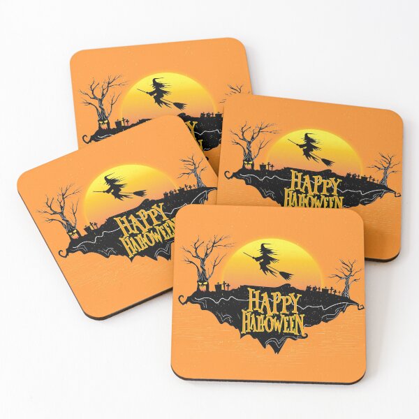 Item preview, Happy Halloween Flying Witch designed and sold by Warrior Veteran Clothing.