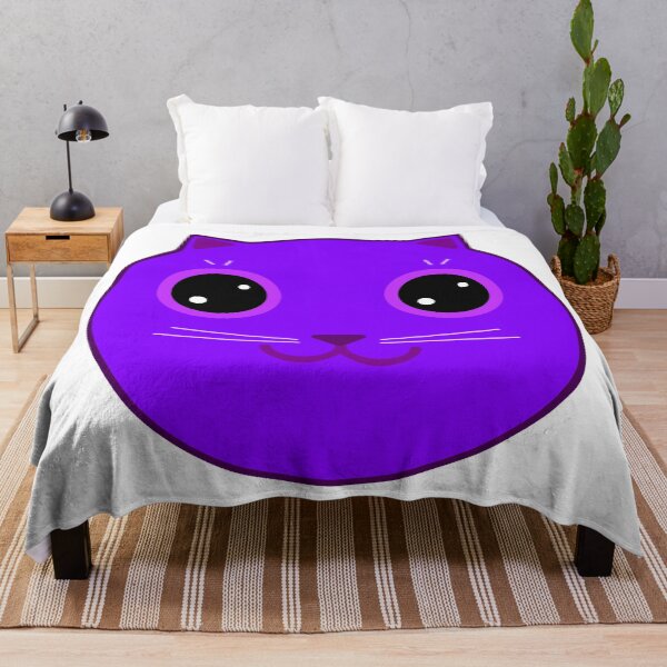 Item preview, Purple cat designed and sold by colorsofcherry.