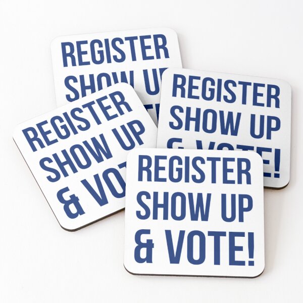 Item preview, Register show up and vote designed and sold by tetyboom.