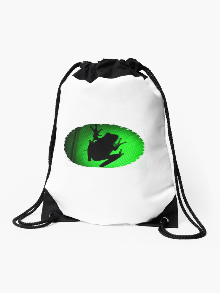 Imagen 1 de 3, Mochila saco con la obra La Sombra de la Rana , diseñada y vendida por JoseAndresRojas.