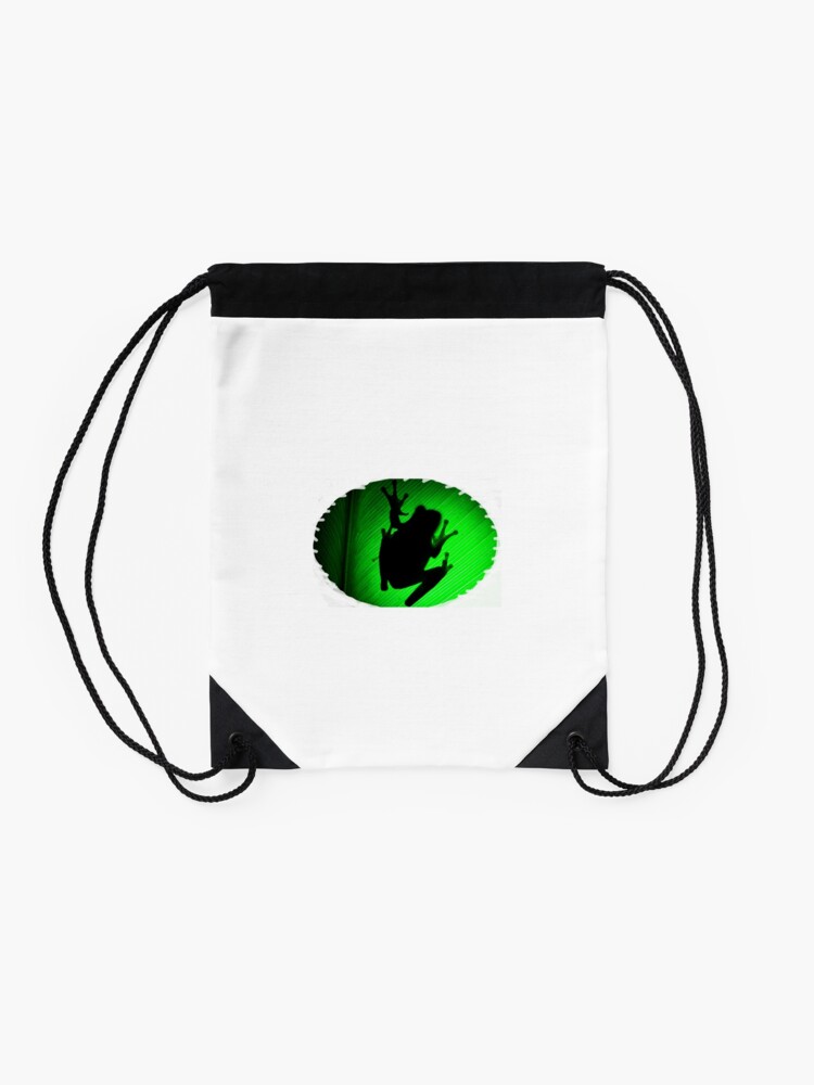 Imagen 2 de 3, Mochila saco con la obra La Sombra de la Rana , diseñada y vendida por JoseAndresRojas.