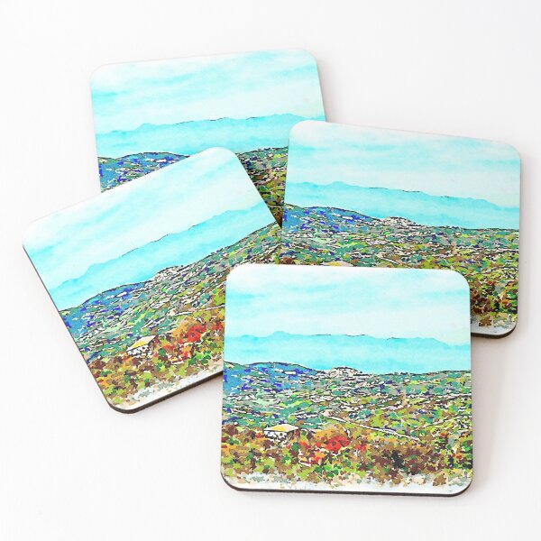 Item preview, Laureana Cilento: paisaje con Agropoli y mar designed and sold by Giuseppe Cocco.