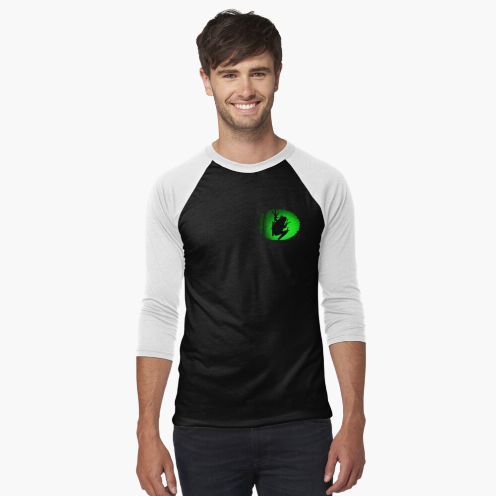 Vista previa del artículo con la obra «Camiseta ¾ estilo béisbol», diseñado y vendido por JoseAndresRojas.