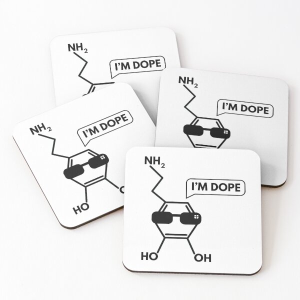 Item preview, Dopamine Molecule He is Dope  designed and sold by Geek-topia.