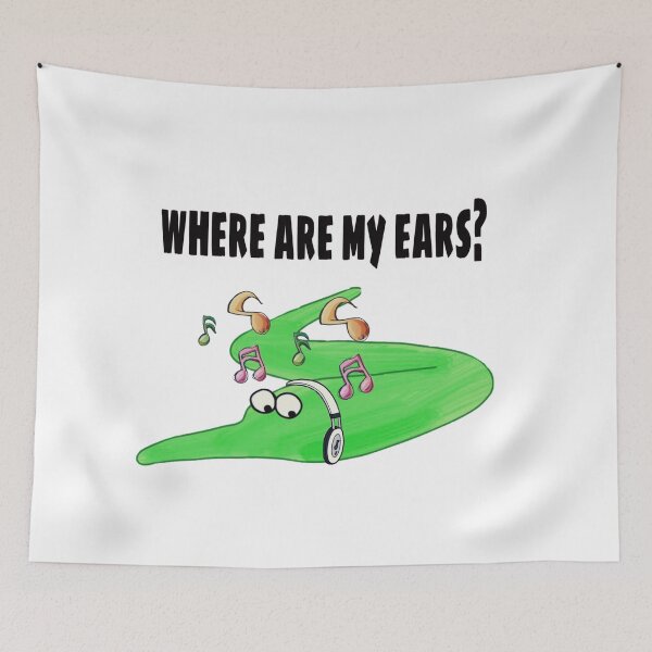 Item preview, Copy of Worm on a string ,where are my ears? designed and sold by The Pattern Artist.