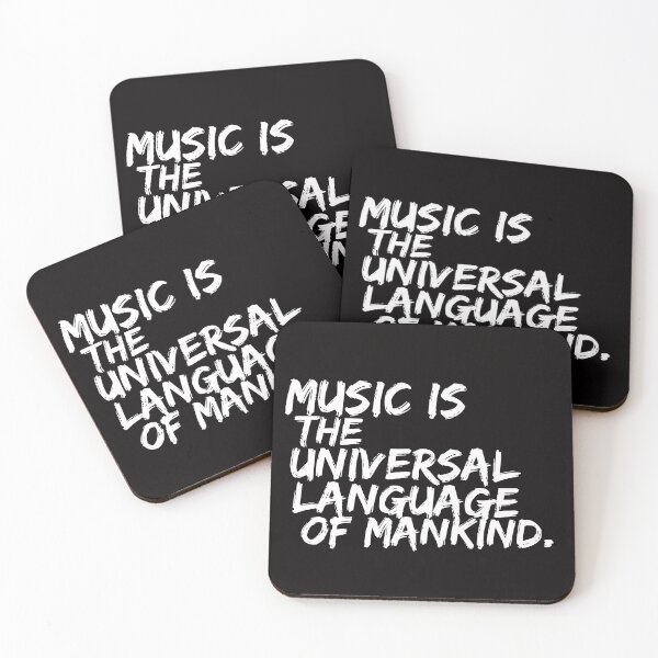 Item preview, Music Is The Language Quote designed and sold by JRM Tees & More Store.