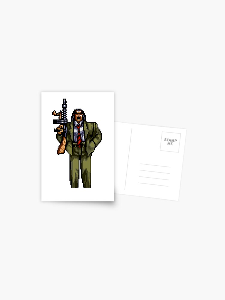 Streets of Rage 2 Mr X Greeting Card for Sale by retrogameprints