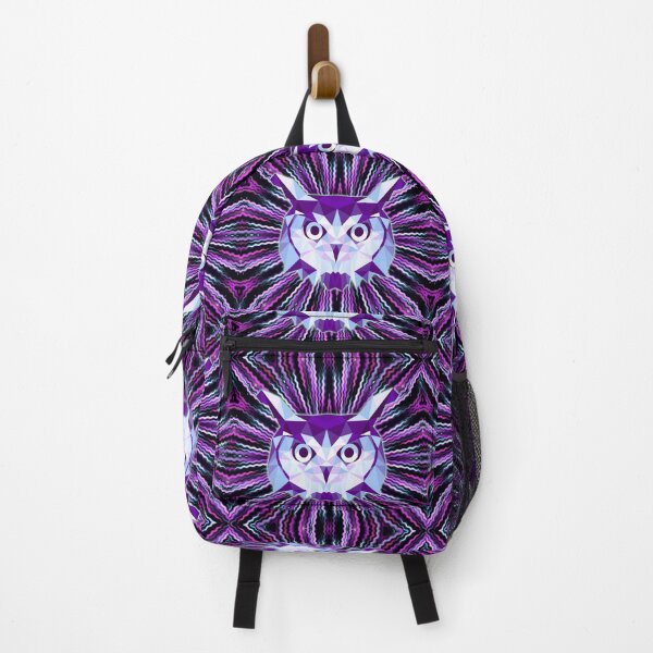 Item preview, Geometric Purple Night Owl designed and sold by NoMatterLab.