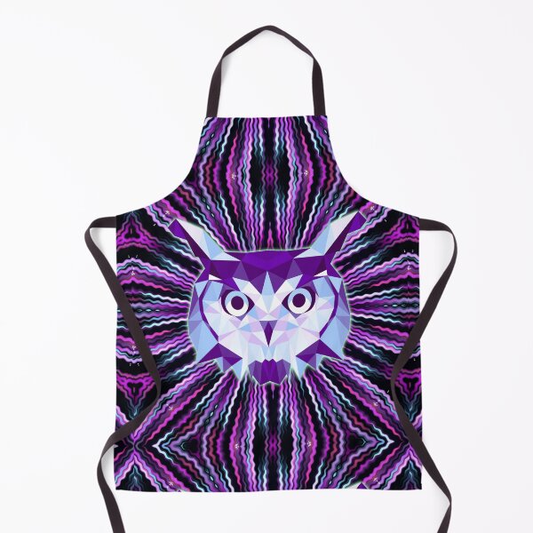 Item preview, Geometric Purple Night Owl designed and sold by NoMatterLab.