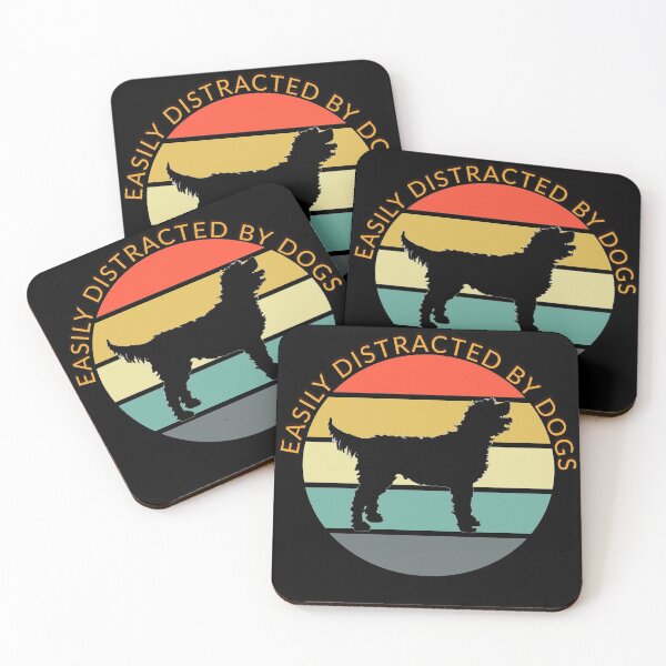 Item preview, Easily Distracted by Dogs designed and sold by Coder-T.