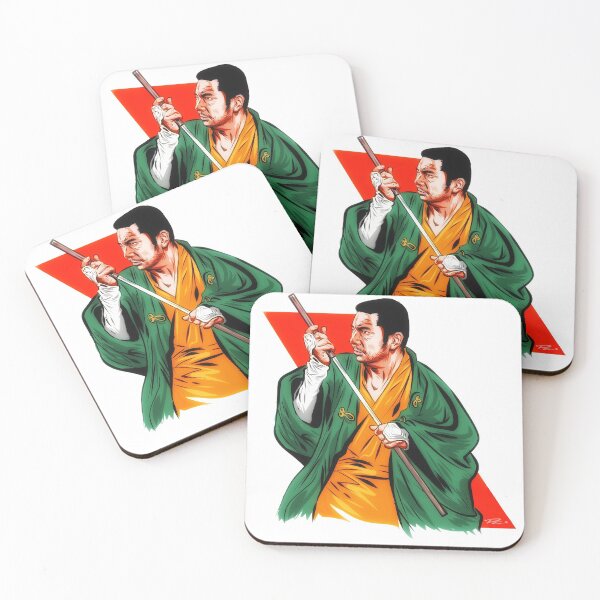 Item preview, Shintaro Katsu - An illustration by Paul Cemmick designed and sold by TIGERDAVER.