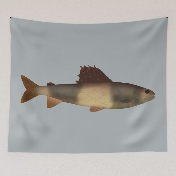 Item preview, Baikal Black Grayling designed and sold by fishfolkart.