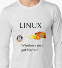 Windows Might Need Some Ice Long Sleeve T-Shirt