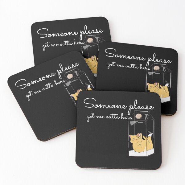 Item preview, Someone please get me outta here for Cat and Milk lovers designed and sold by SAVWIS.