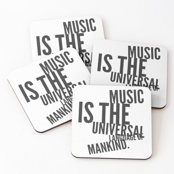 Item preview, Music Is The Language Quote designed and sold by JRM Tees & More Store.