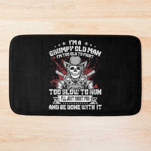 Item preview, Mens I'm A Grumpy Old Man Too Old To Fight Too Slow To Run Funny designed and sold by TimoJohnson78.