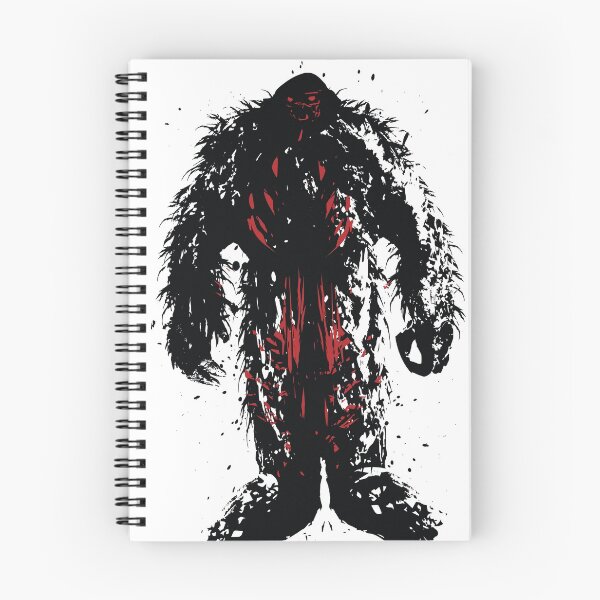 Item preview, The Mysterious Big Foot - Black Splatter designed and sold by OthersidePrints.