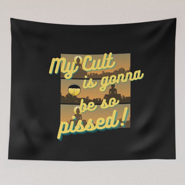 Item preview, My Cult is gonna be so pissed! - Klaus Hargreeves Quotes - The Umbrella Academy designed and sold by UN-labelledGirl.