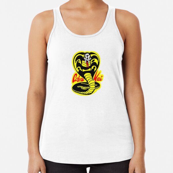 Cobra Kai Karate Kid Dojo Retro Martial Arts Womens Tank Top