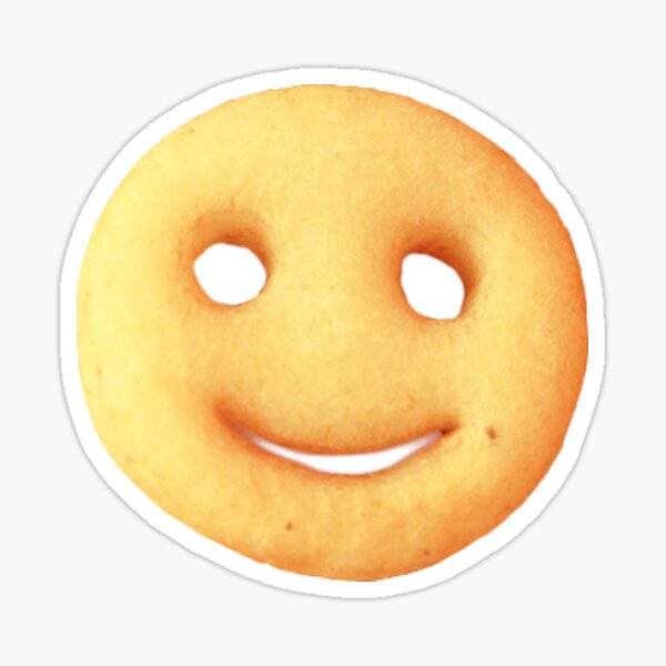 Smiley Fry Stickers Redbubble