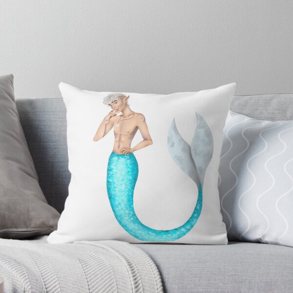Item preview, moon themed merman designed and sold by Artsyntry.