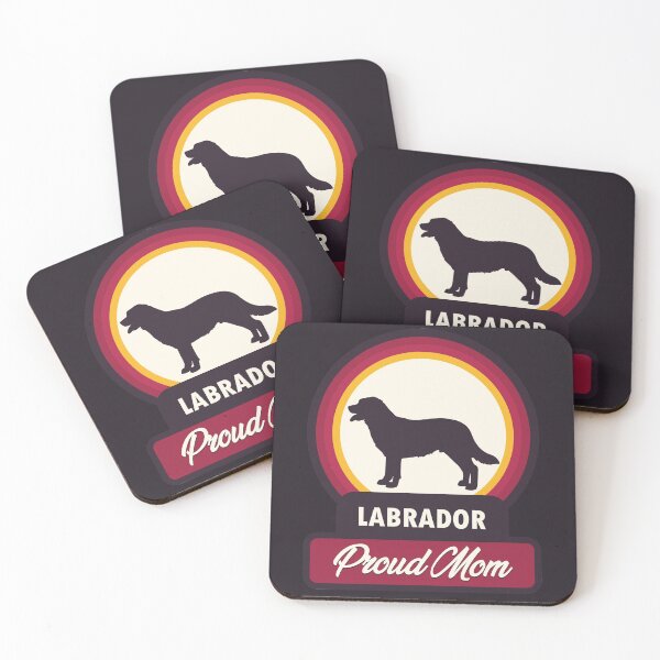 Item preview, Proud Mom of a Labrador retriever funny dog quotes designed and sold by cutefashion.