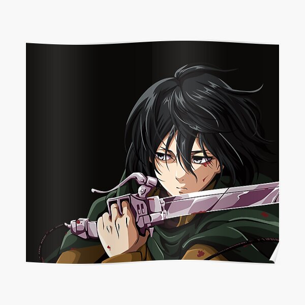 Annie Leonhart Angriff Auf Titan Poster Von Piowear4you Redbubble