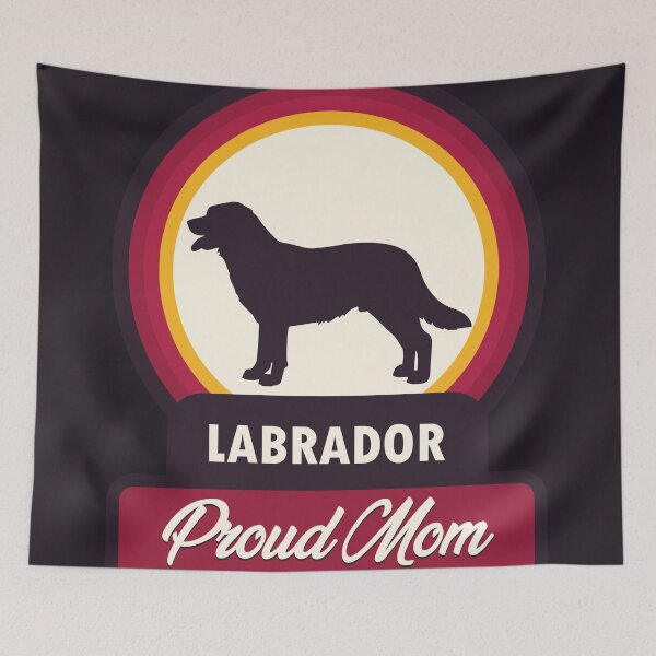 Item preview, Proud Mom of a Labrador retriever funny dog quotes designed and sold by cutefashion.