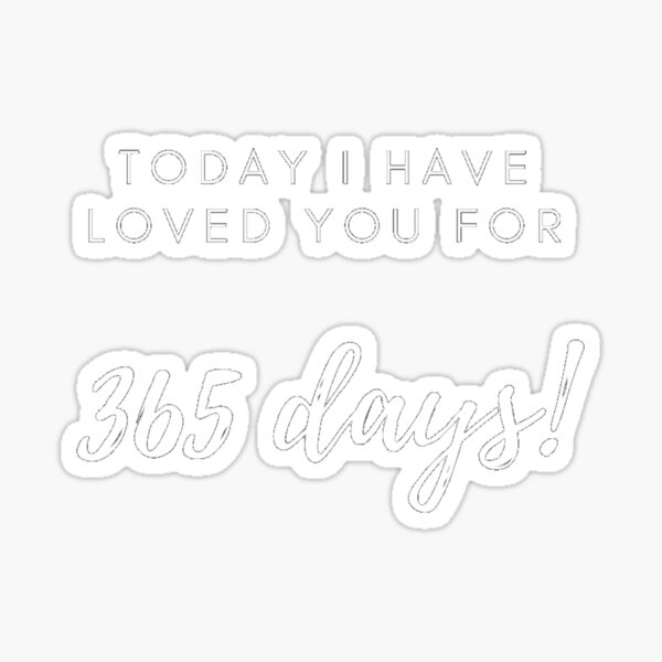 1st anniversary for boyfriend