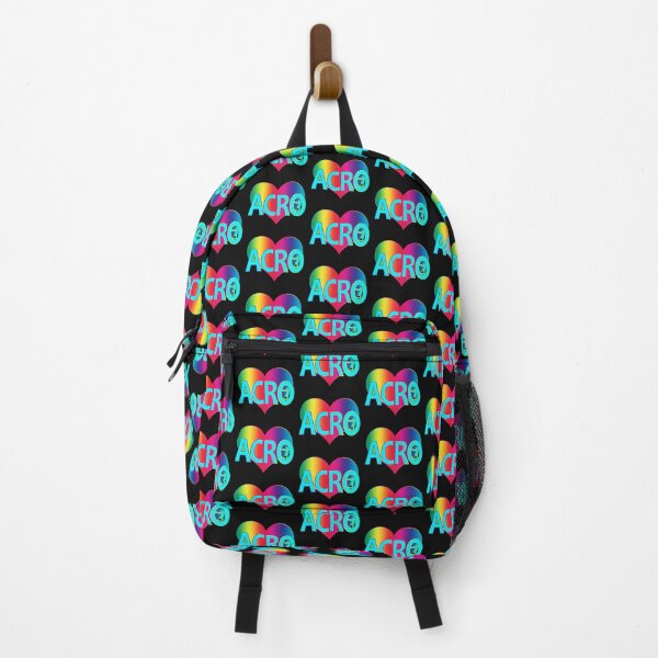 Item preview, Acro Rainbow Heart for Acro Lovers Colorful designed and sold by XanderWitch Creative.