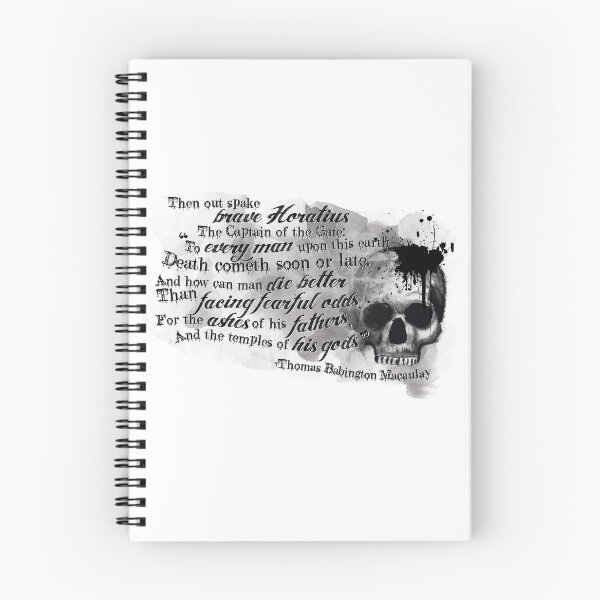 Item preview, Poetry Quote Brave Horatius  designed and sold by Becky Best.