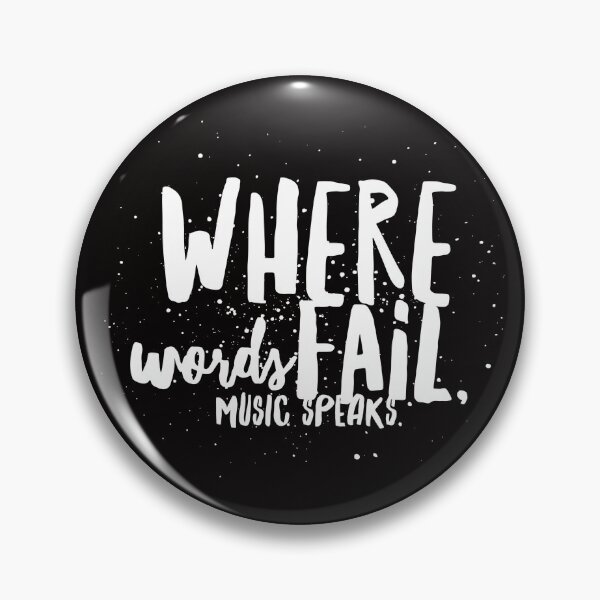 Item preview, Where Words Fail Quote designed and sold by JRM Tees & More Store.