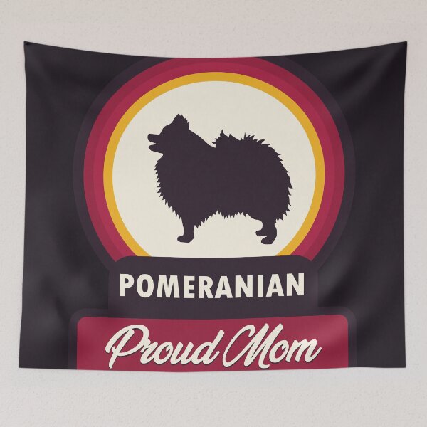 Item preview, Proud Mom of a Pomeranian funny dog quotes designed and sold by cutefashion.