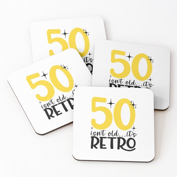 Item preview, 50 isn’t old it’s retro designed and sold by purpleblobart.
