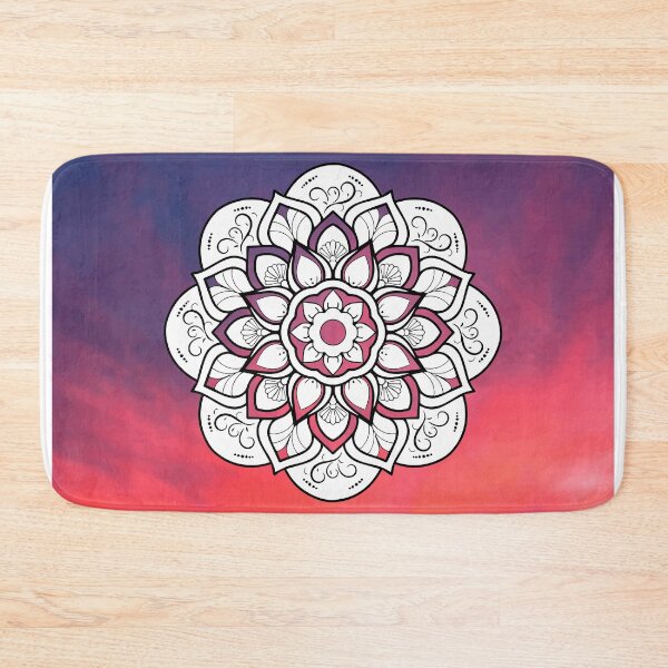 Item preview, Meditation Abstract Sunset Sky Mandala  designed and sold by djal-lk.