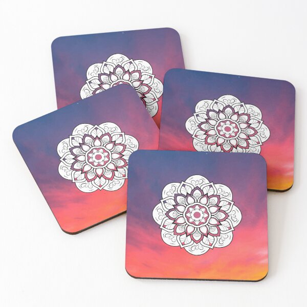 Item preview, Meditation Abstract Sunset Sky Mandala  designed and sold by djal-lk.