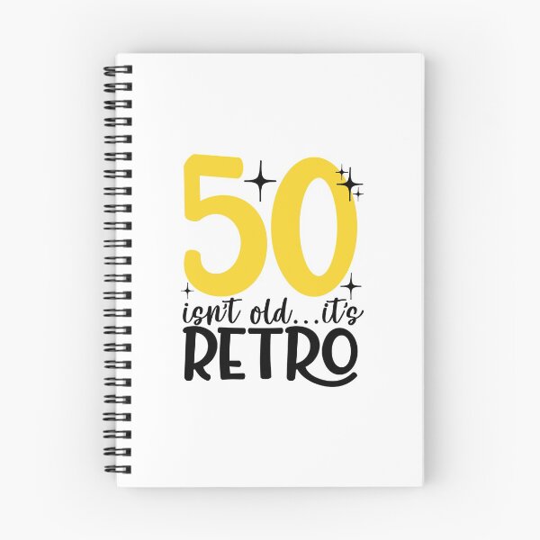 Item preview, 50 isn’t old it’s retro designed and sold by purpleblobart.