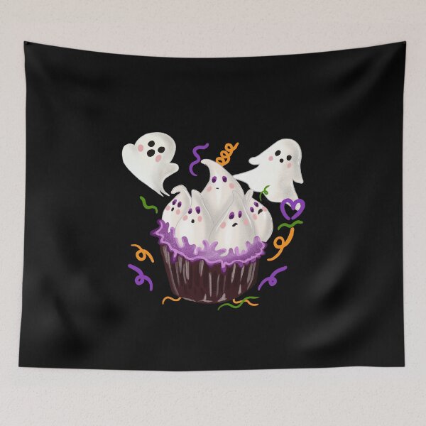 Item preview, Halloween Cupcake Boo Cute designed and sold by NisRayDesign.