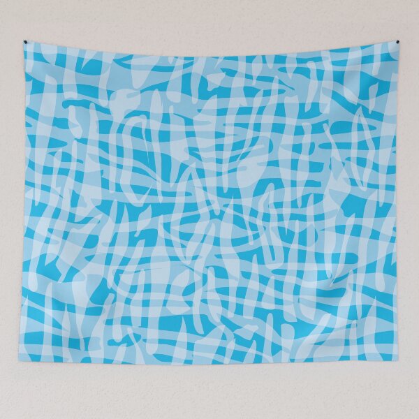 Item preview, Water surface pattern light blue designed and sold by Kamiri.