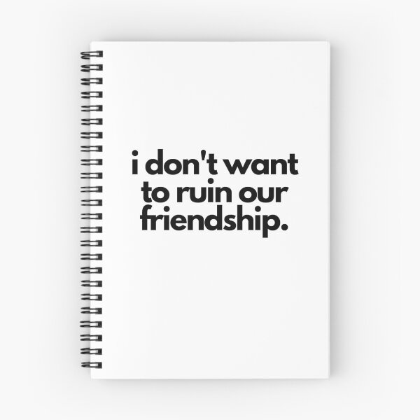 Item preview, Ruin Our Friendship White Lie Party Funny Dishonest Quote designed and sold by luchik-and-co.