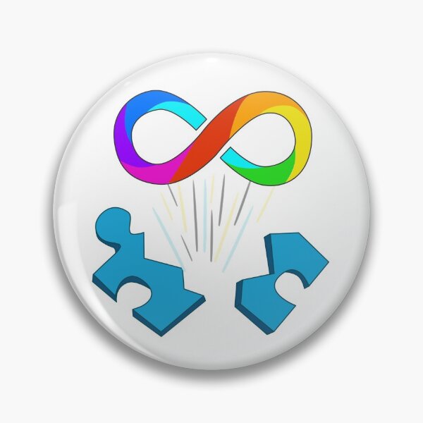 Item preview, Autism Acceptance - Infinity sign designed and sold by QuinnRamsay.
