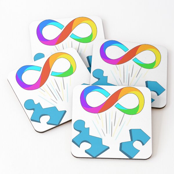 Item preview, Autism Acceptance - Infinity sign designed and sold by QuinnRamsay.