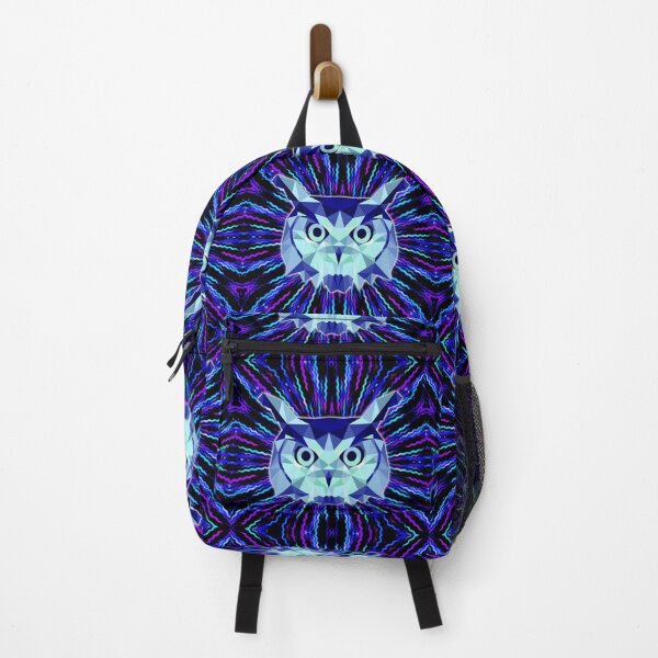 Item preview, Geometric Winter Ice Owl designed and sold by NoMatterLab.