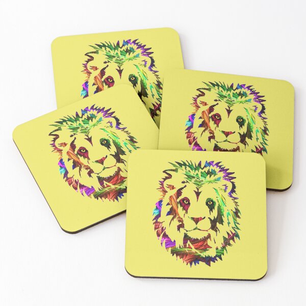 Item preview, mosaic lion face designed and sold by THE AMERICAN TEEVANGELIST.